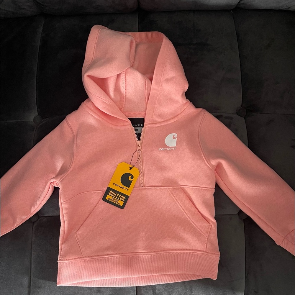 Sorbet color hoodie for baby girl 18-24 month… Never worn tags still in place